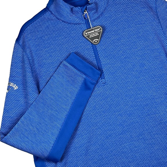 Callaway Other - CALLAWAY Weather Series Swing Tech Mens Size L Blue Thermal Draw Cord Waist NWT